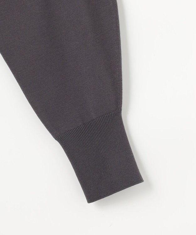 組曲 【WEB限定】スムースストレッチニット ワンピース グレー系