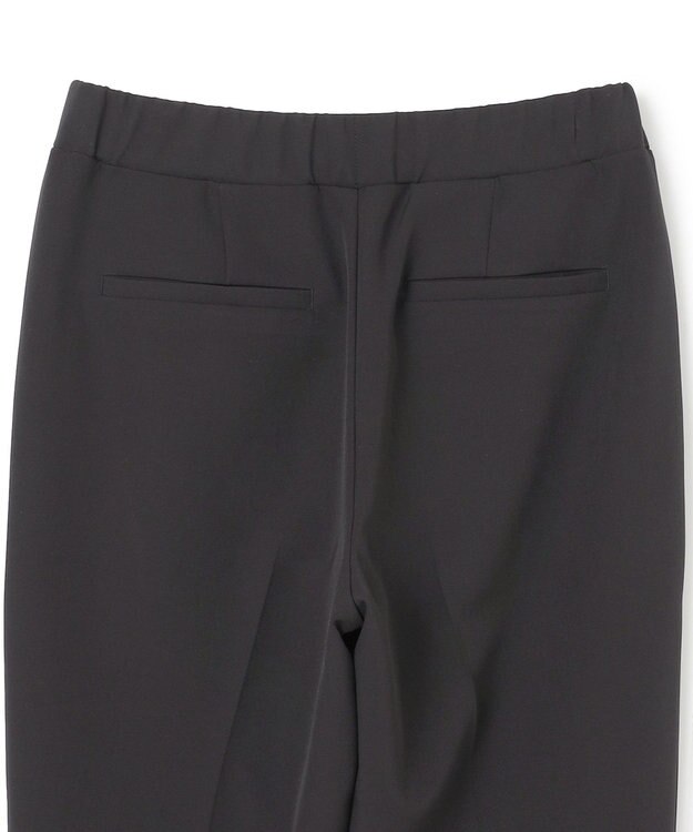 UNFILO L フロントスリットパンツ ブラック