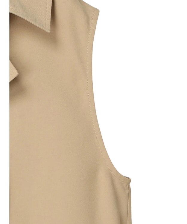 Green Parks トレンチロングジレ Beige