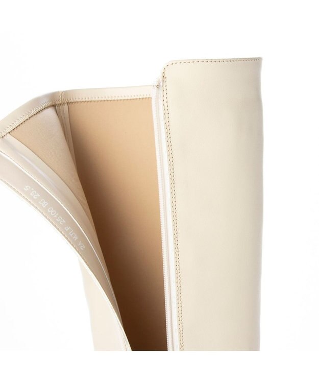 MODE ET JACOMO <MODE ET JACOMO>ストレッチロングブーツ ベージュ