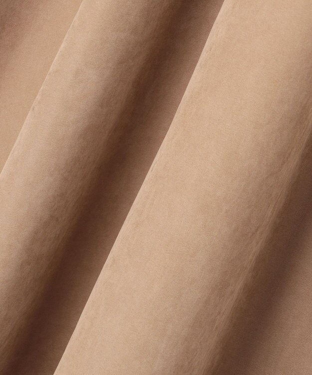 ANY L 【2SET】バイカラーニット×スエードスカートセット ブラック×キャメル