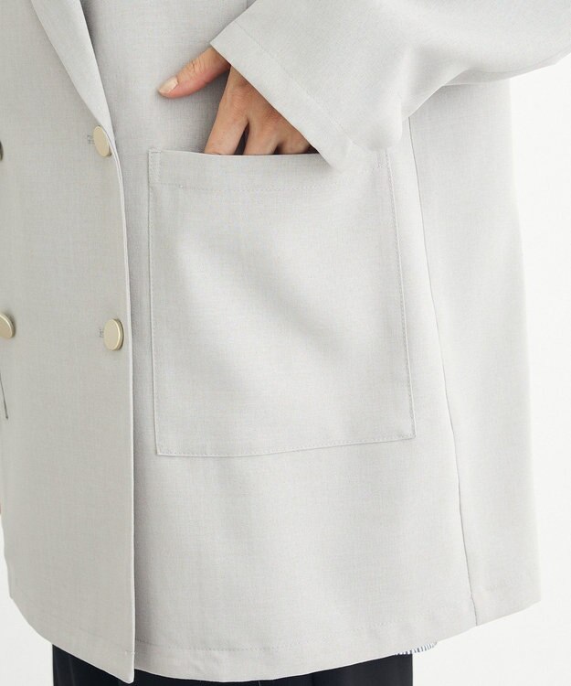 Green Parks オーバージャケット Gray