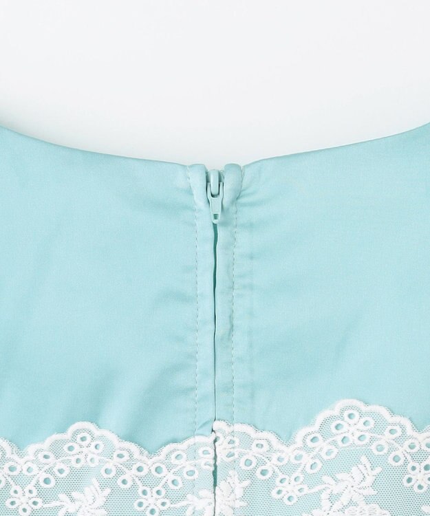 組曲 KIDS 【150-160㎝】ケープセット ドレス ミントグリーン