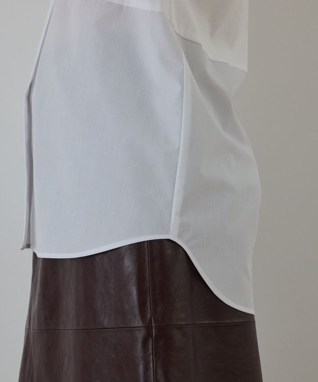 GRACE CONTINENTAL レイヤードカットトップ ホワイト