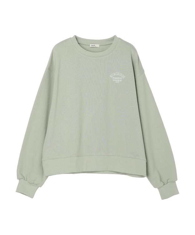 earth music&ecology アソートロゴスウェット Mint