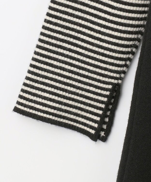 ANY SIS 【2SET】ジャンパースカートツイン セット ブラック×ボーダー