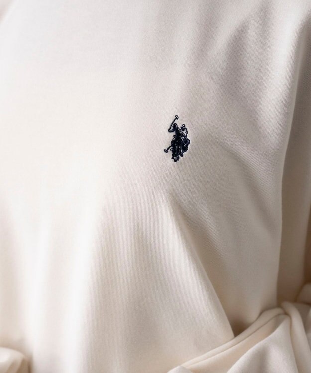 WEGO 【WEB限定/ユニセックス着用ITEM】別注USPOLOワンポイントPO オフホワイト