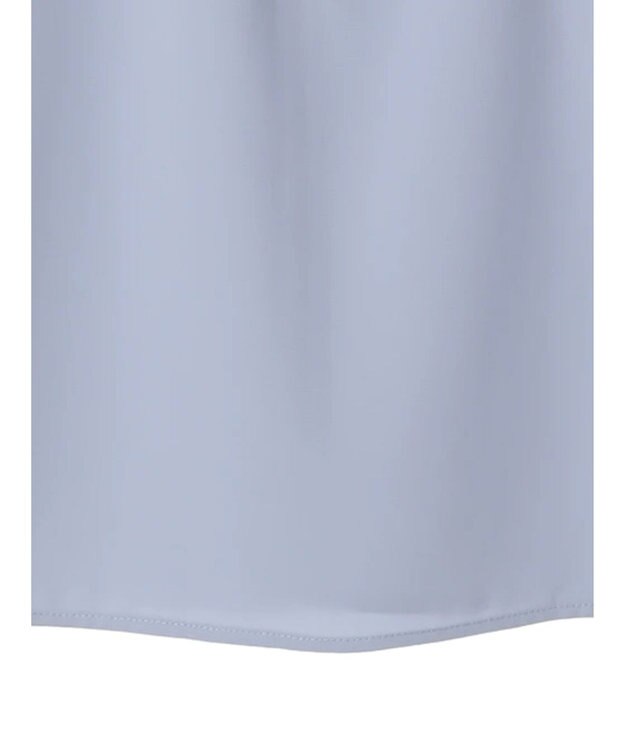 earth music&ecology ラッフル７分袖ブラウス Sax