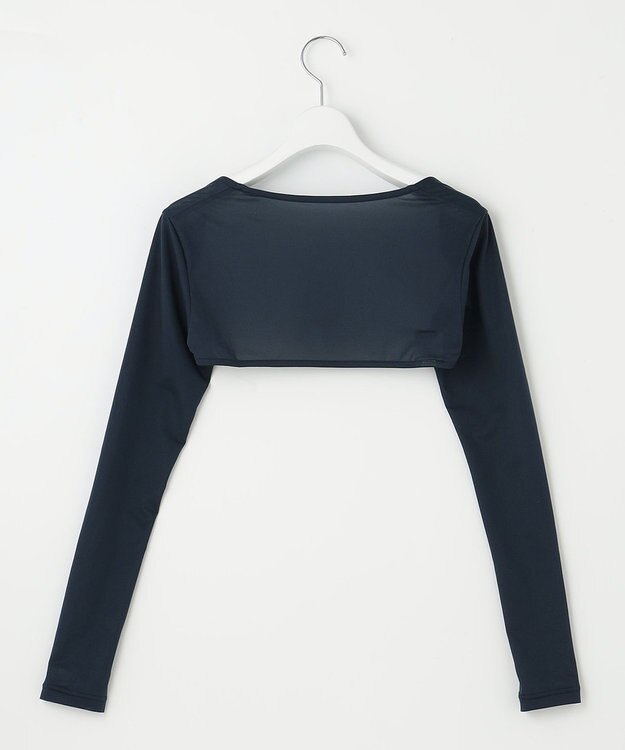 23区GOLF ズレ知らずで快適に対策【UVケア】【吸水速乾】UVボレロ ネイビー系