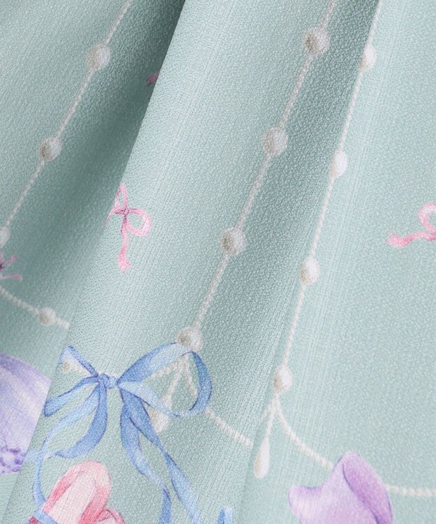 ANY KIDS メロディスカート ミント×バレエ