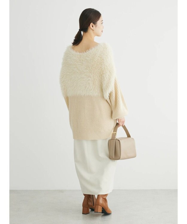 Green Parks ・Ｐｅｔｉｔ　Ｆｌｅｕｒ　シャギーキリカエニット Ivory