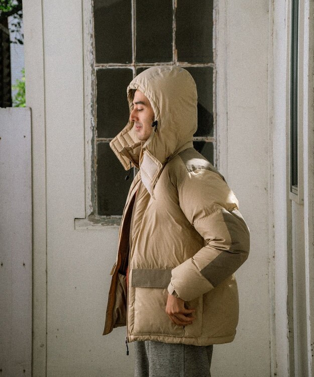 日本製/高品質ダウン】BOX DOWN JACKET ダウンジャケット / KWD