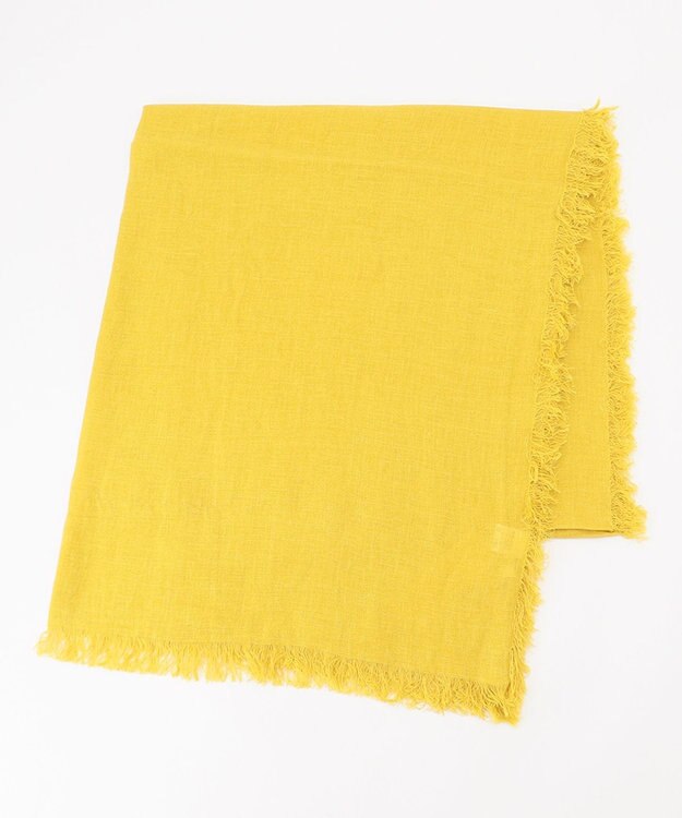 自由区 リネンハイゲージ ストール ピスタチオ