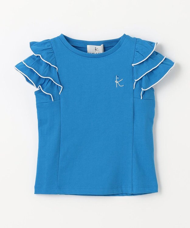 組曲 KIDS 【110-140㎝】メローメロー Tシャツ ブルーバード系