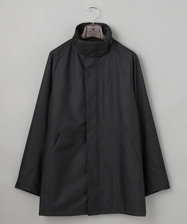 GOTAIRIKU 【仕事で着用可】ラスタードビー フーデッドブルゾン_地柄(24/25年モデル) ブラック×チェック地柄(24年新色)