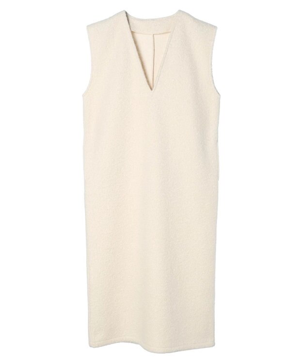 Green Parks ・ＥＬＥＮＣＡＲＥ　ＤＵＥ　ブークレＶネックジャンスカ Ivory