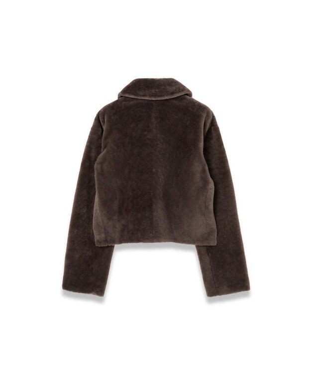 JOSEPH リバーシブル ソフトシアリングジャケット Mushroom