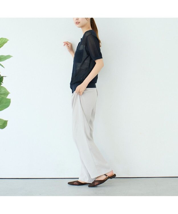 MODE ET JACOMO <carino>【２WAY】バックベルトサンダルパンプス ダークブラウン