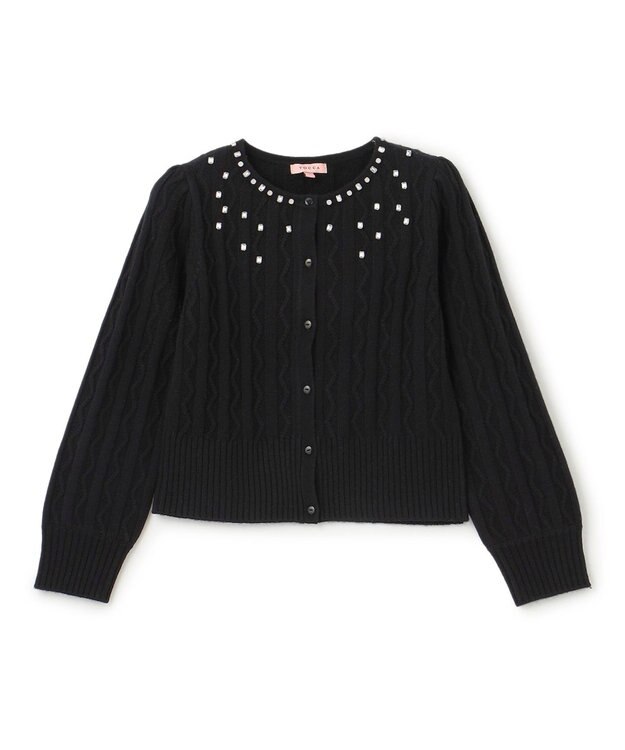 TOCCA ICE BOX CARDIGAN カーディガン ブラック系