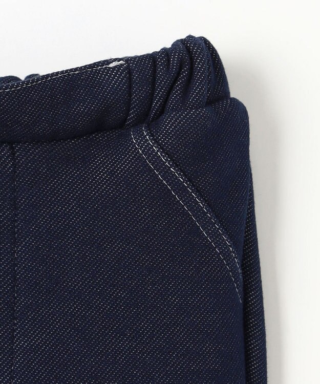 組曲 KIDS 【80-100㎝】裏起毛あったか パンツ ネイビー系