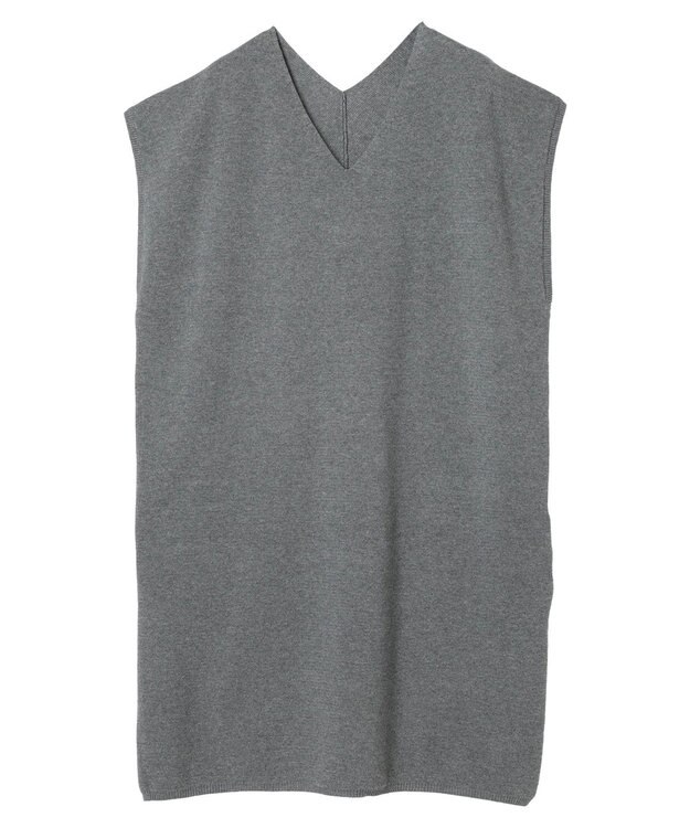 CRAFT STANDARD BOUTIQUE ジレニットワンピース Gray Mixture