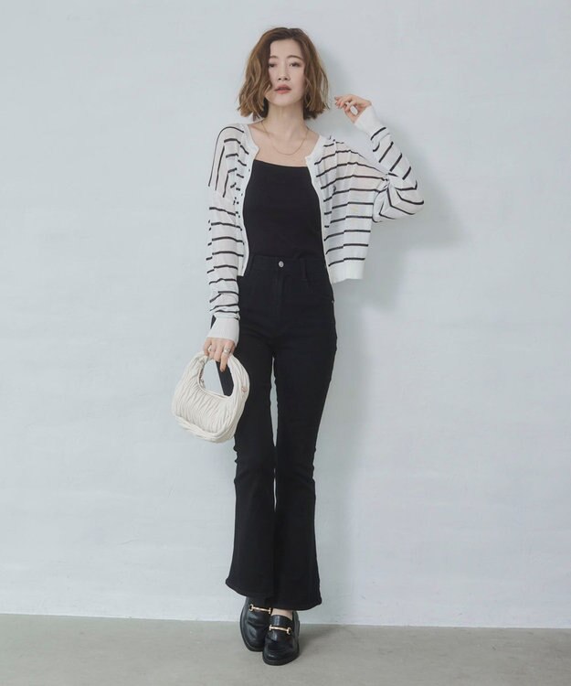 WEGO U.S. POLO ASSN.別注 シアーカーデ ホワイトボーダー