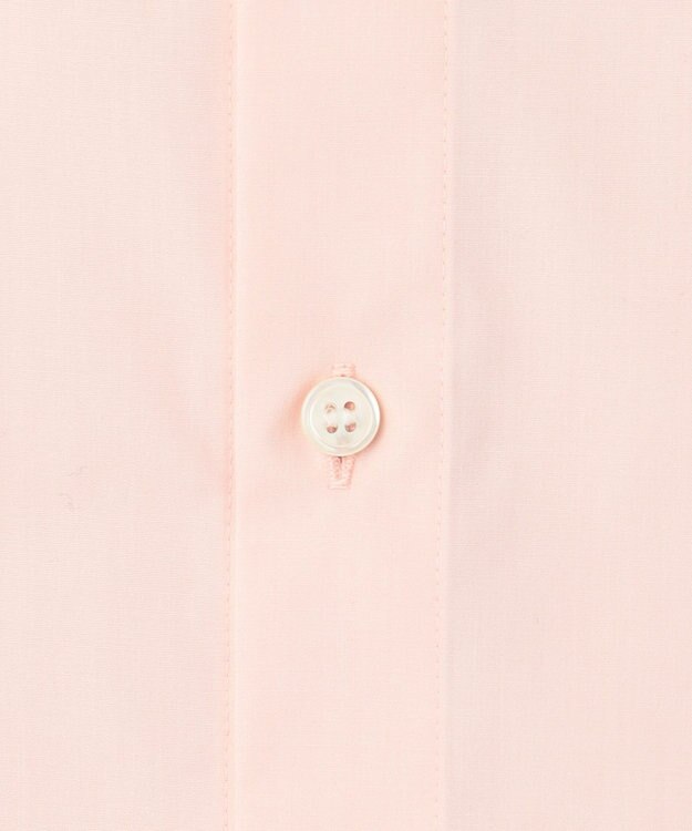 NAVE 【ReNAVE・セットアップ可/洗える/接触冷感/UVケア】コットンポリブロード クロップドシャツ ピンク系