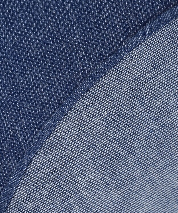 J.PRESS MEN パッチフラップ デニムシャツ /B.D. ネイビー系