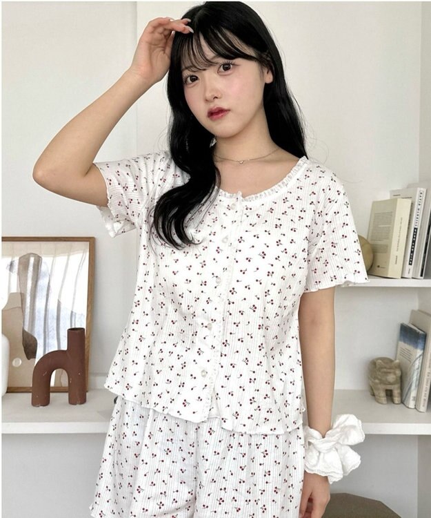 WEGO 総柄セットアップルームウェア 柄3
