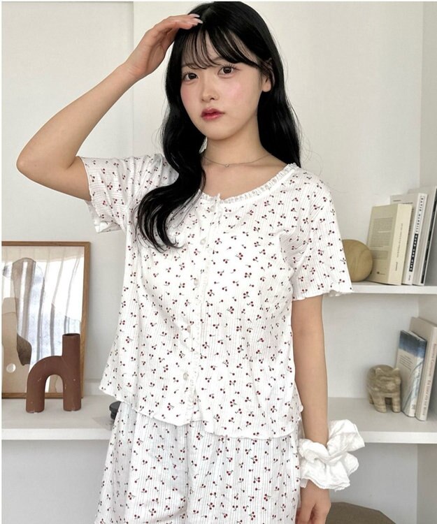 WEGO 総柄セットアップルームウェア 柄3