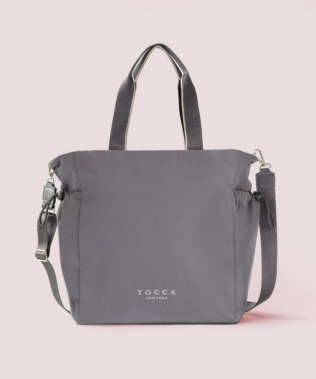 TOCCA ETTORE BAG トートバッグ【WEB&一部店舗限定・A4サイズ対応】 ライトグレー系