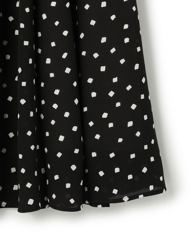 TOCCA 【八木アリサさん着用】【消臭】PROMISE RIBBON ROSETTE ドット柄ドレス ブラック系5