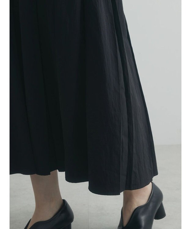 Green Parks armonia．フレアスカート Black