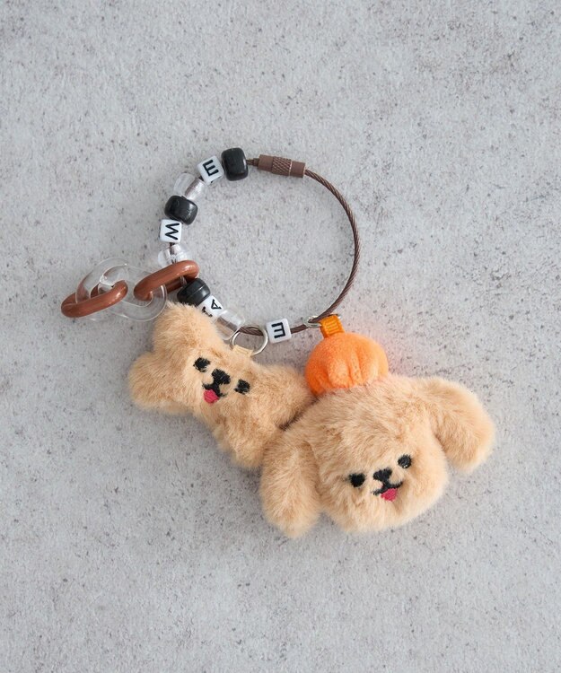 earth music&ecology アソートマスコットチャーム Light Brown