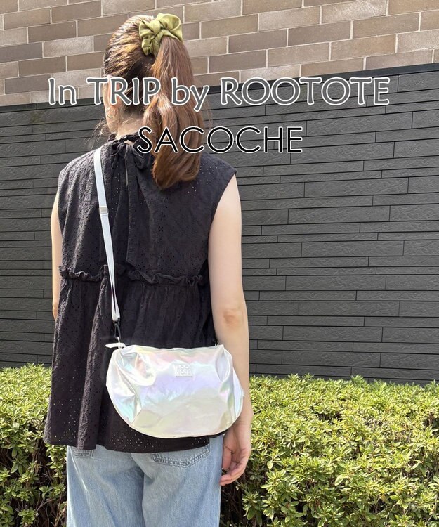 ROOTOTE 3587【ルートート】LT.サコッシュ.ルミエ-B 01：グロス アイボリー