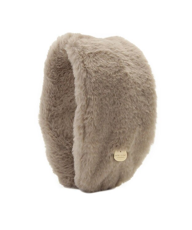 MOONBAT PAUL&JOE ACCESSOIRES(ポール&ジョー)カチューシャ イヤマフ ネコチャーム付 ベージュ