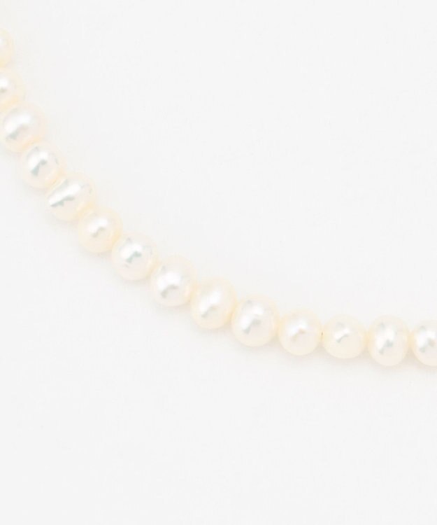 TOCCA OPEN CLOVER PEARL NECKLACE 淡水パール 2WAYネックレス シルバー系