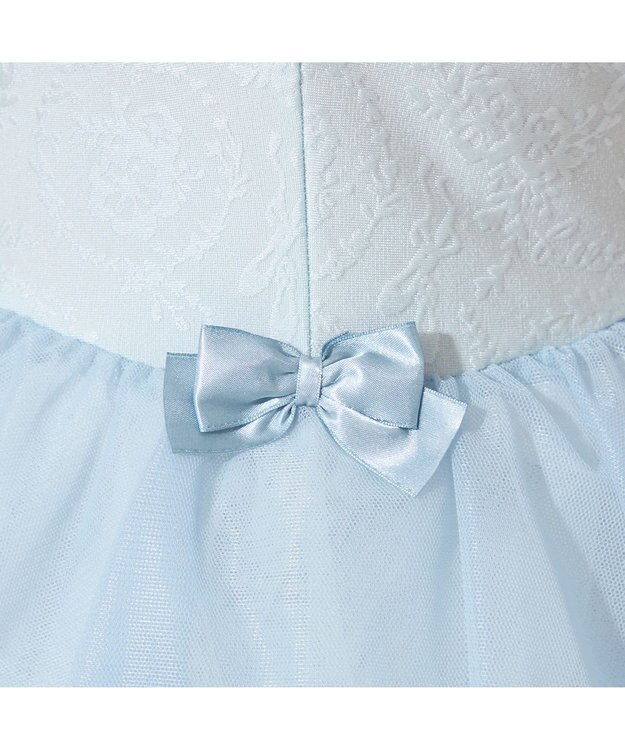 Chacott スカート付レオタード サックスブルー