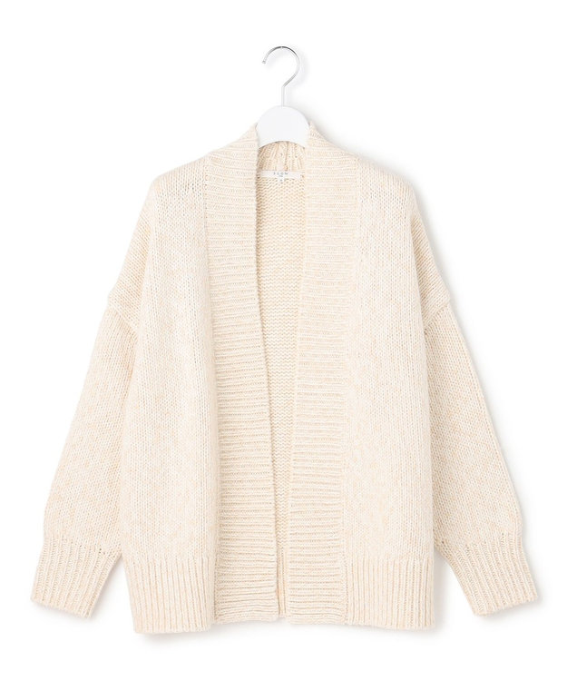 23区 【SLOW/一部店舗限定】チャンキー カーディガン オフホワイト系