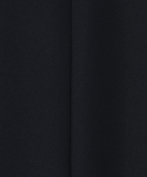 J.PRESS LADIES L 【洗える・イージーケア・UVカット・接触冷感】 ストレッチバックサテンジョーゼット ジャンパースカート ネイビー系