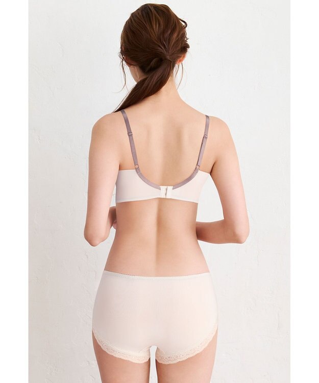 WACOAL ショーツ 【ハグするブラ】 BXB478とペア はきこみ丈あさめ やわらかく伸びる(バック) レディース PXB178 /ワコール ベージュ