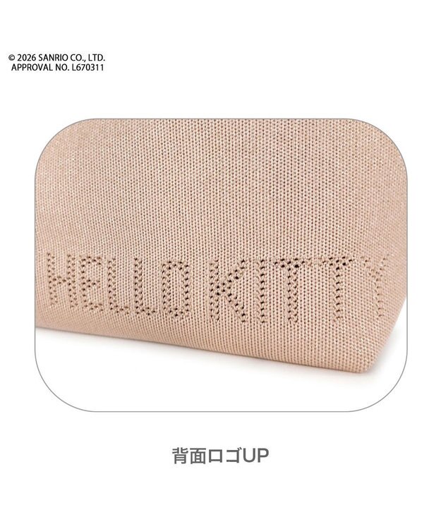 ROOTOTE 8473【ルートート】サンリオ IP.デリ.ルフル.ハローキティ-C 02：ミルクティー