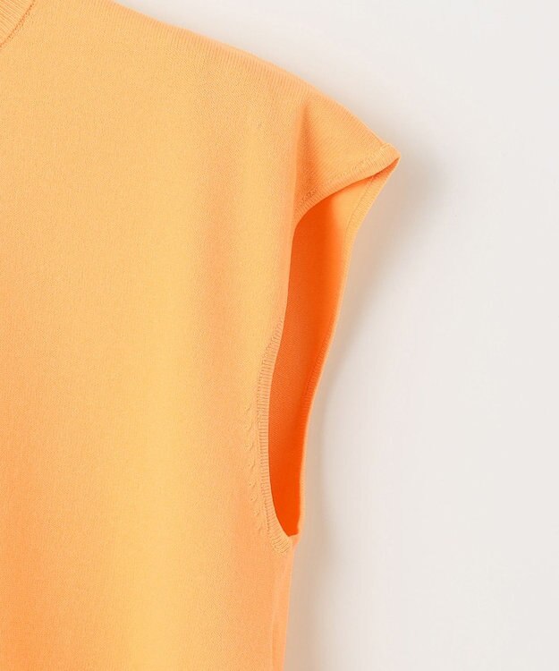 組曲 【2SET・WEB限定】編地ニット ツインセット ライトオレンジ系