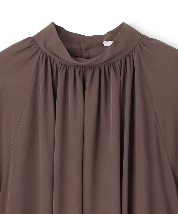 BEIGE， 【WEB限定】JASPE /  ギャザーワンピース Brown