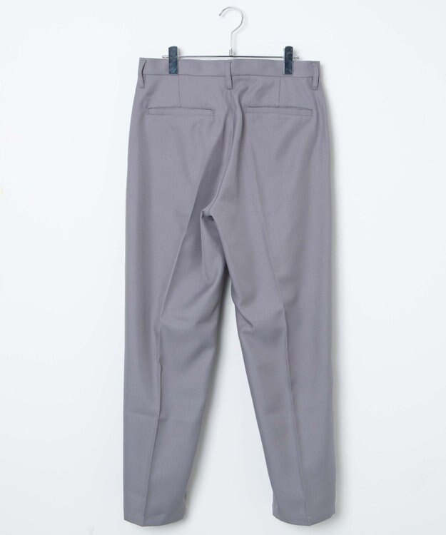 WEGO 【SCHOOLITEM】メンズスクールセミワイドスラックス グレー