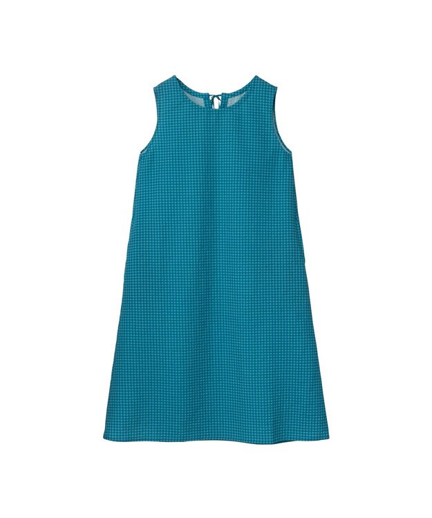 HELLY HANSEN 【速乾・UVカット・耐海水・耐塩素】マリンリゾートシアサッカーワンピース ブルージェイ