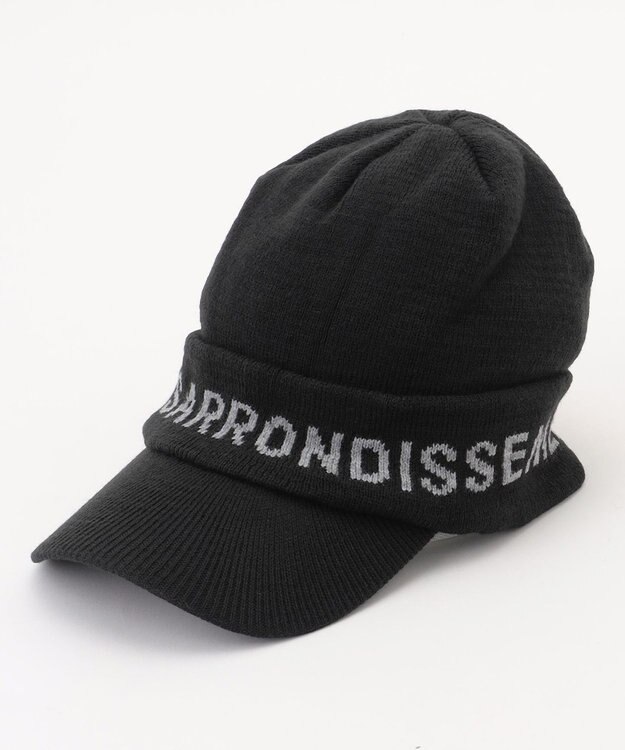 23区GOLF 【MEN】ウォームニットキャップ ブラック系