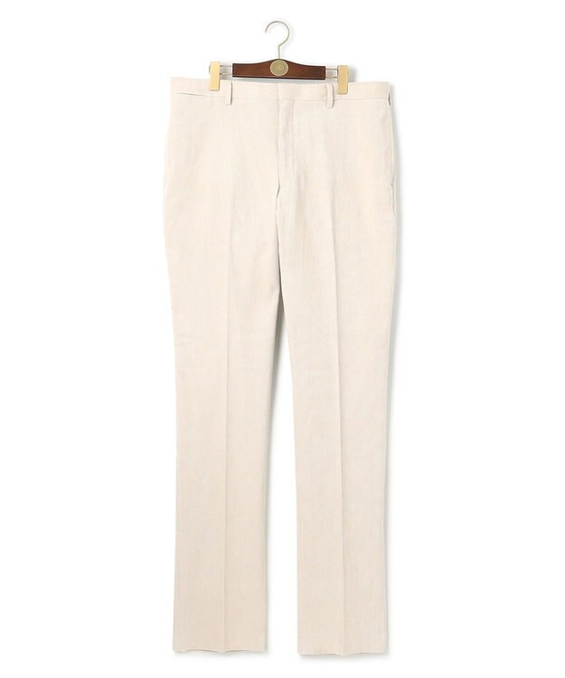 J.PRESS MEN 【KING SIZE】【Handyeing】コーデュロイ パンツ アイボリー系