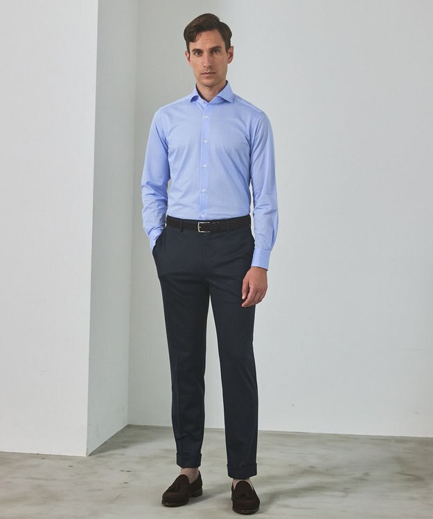 GOTAIRIKU 【CHARLES・F・STEAD】日本製　スエードベルト ダークブラウン系