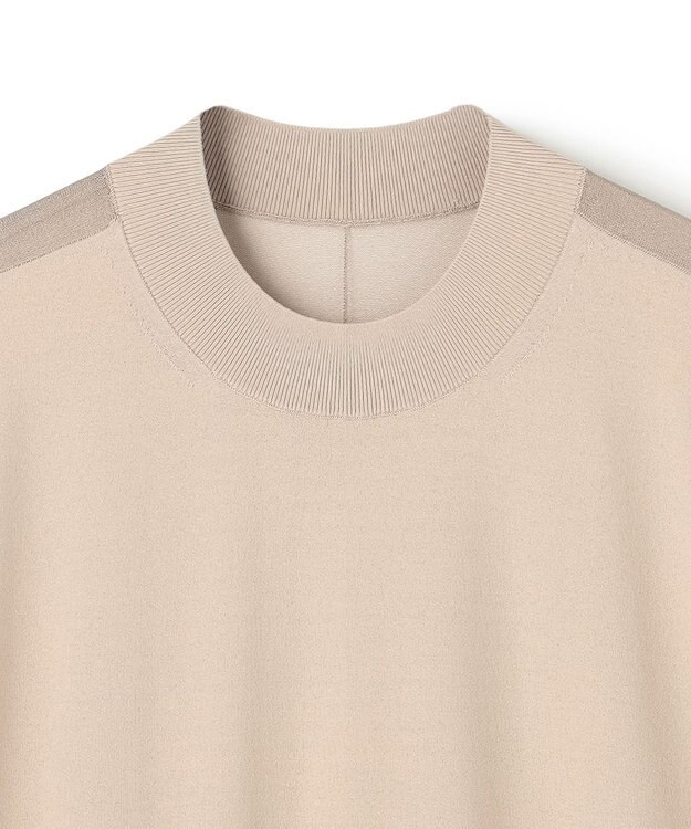 BEIGE， NADIA / シアーコンビ ストレッチニット L.Taupe
